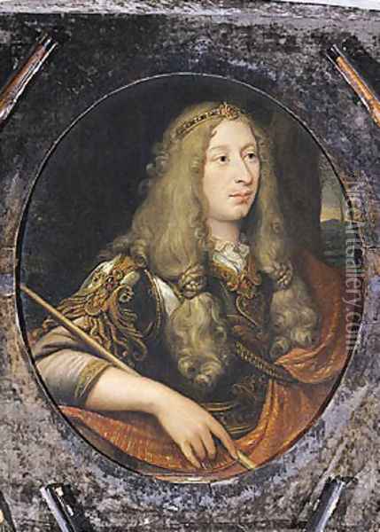 Louis II 1621-86 Prince of Bourbon Oil Painting - Jacques Stella
