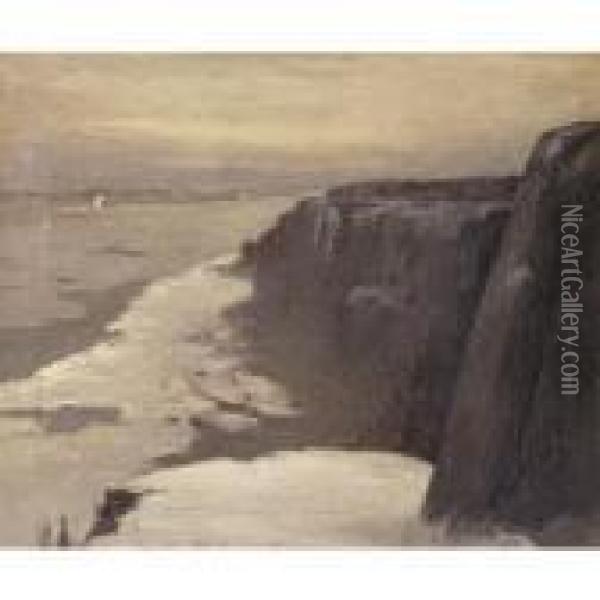 Upper Hudson Oil Painting - Robert Henri