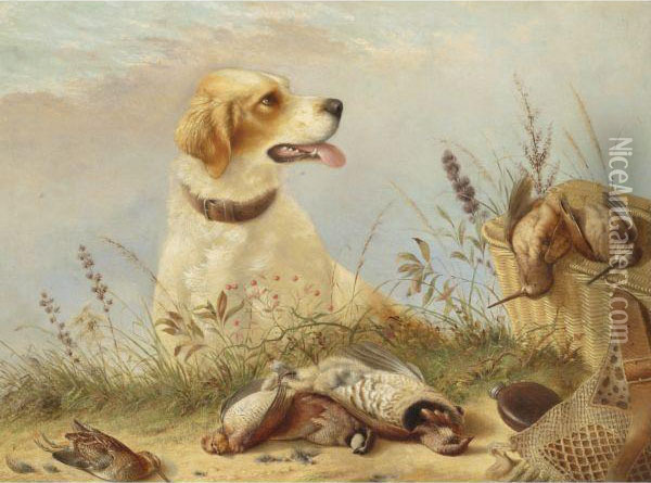 After The Hunt Oil Painting - Henry Dutton Morse