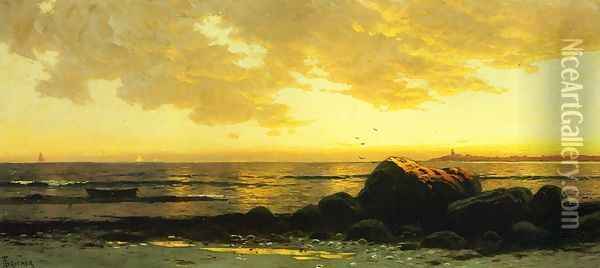 Seascape I Oil Painting - Alfred Thompson Bricher