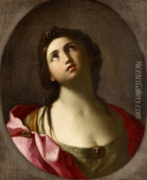 Mary Magdalene Oil Painting - Giovanni Domenico Cerrini