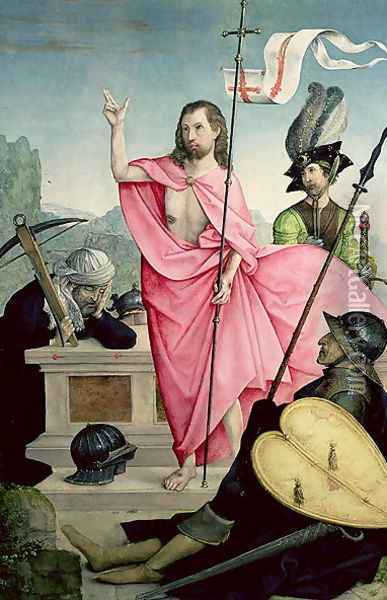 Resurrection Oil Painting - Flandes Juan de