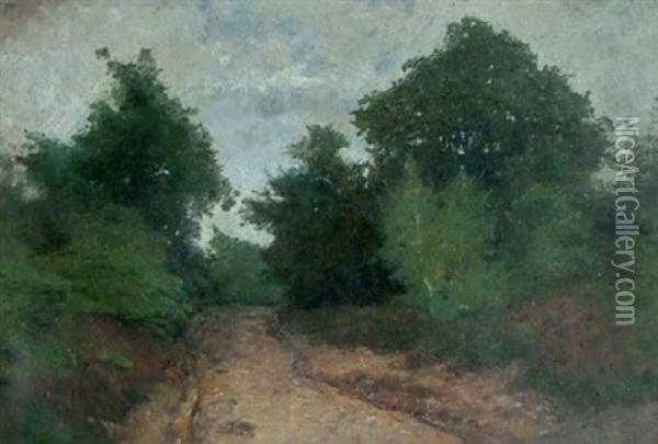 Paysage De Cernay-la-ville Oil Painting - Gustave Eugene Castan