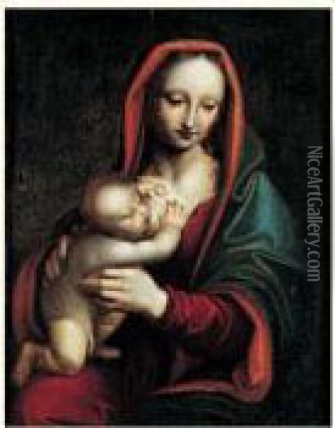 La Vierge A L'enfant Oil Painting - Giampietrino
