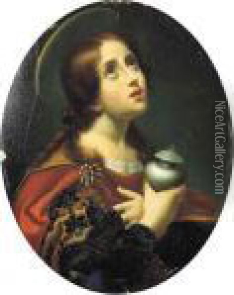 Maddalena Oil Painting - Carlo Dolci