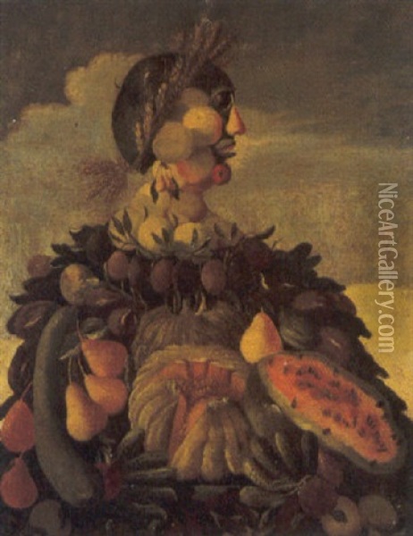 Allegoria Dell'estate Oil Painting - Francesco Zucco