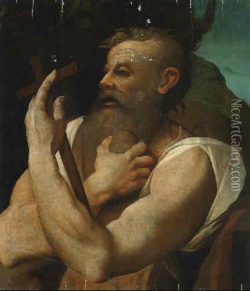 Saint Jerome Oil Painting - Daniele (da Volterra) Ricciarelli