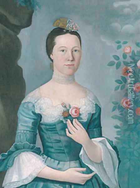 Mary Bontecou Oil Painting - John Durand