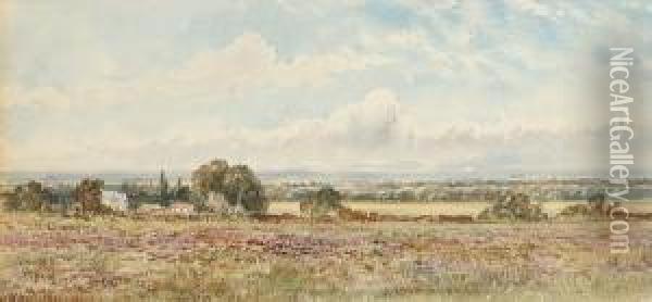 Hayes Common Oil Painting - Henry Pilleau