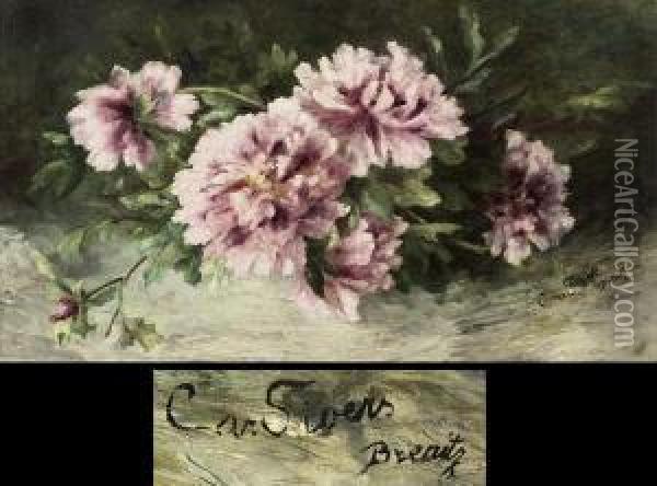 Blumenstilleben Oil Painting - Clara Von Sivers
