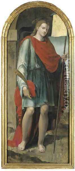 Saint Venantius Oil Painting - (Nicola di Filotesio) Cola dell'Amatrice