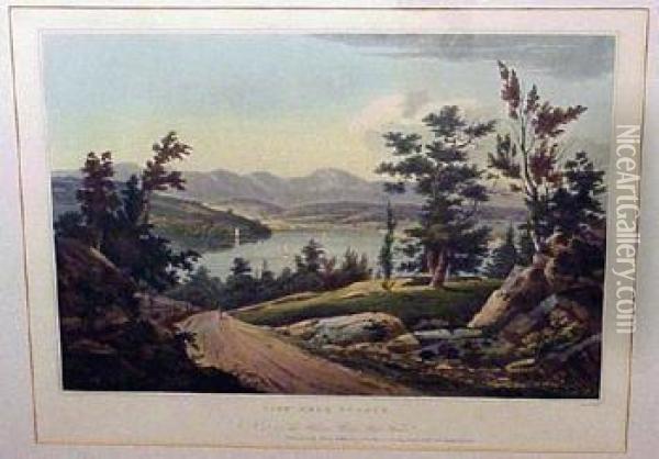 View Near Hudson Oil Painting - William Guy Wall