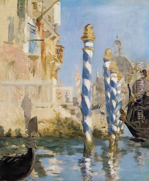 The Grand Canal Venice Oil Painting - Edouard Manet