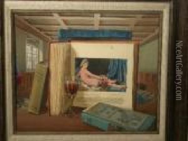 Still Life Oil Painting - Jean Auguste Dominique Ingres