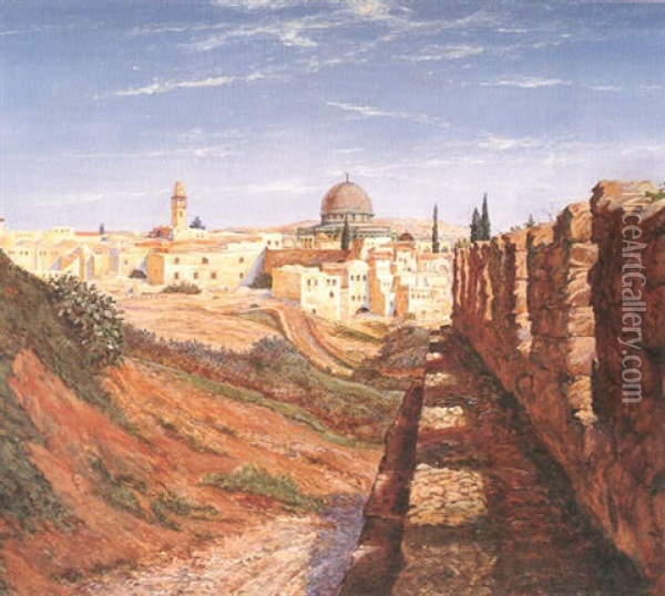 Jerusalem Oil Painting - Hans Andersen Brendekilde