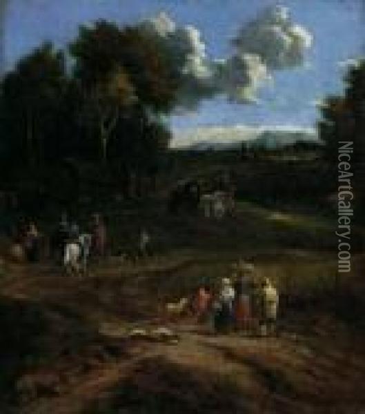 Pieter Und Boudewijns, Adriaen Frans Oil Painting - Peeter Bout