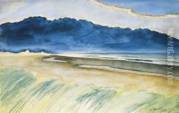 Dunes Et Plage Oil Painting - Leon Spilliaert