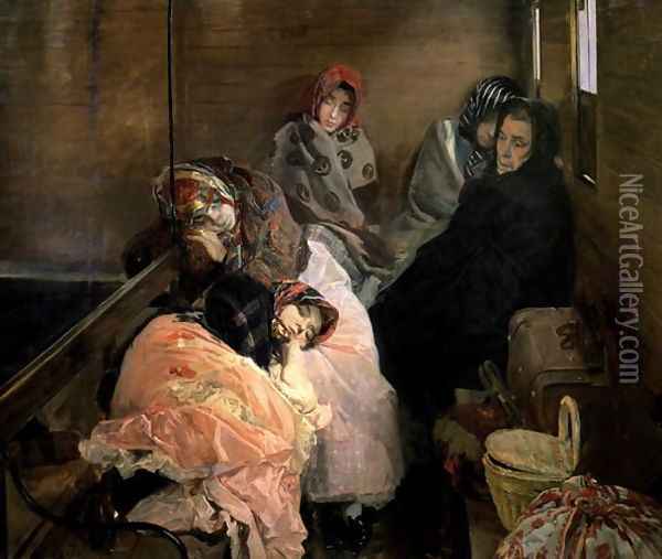The White Slave Trade 1895 Oil Painting - Joaquin Sorolla Y Bastida