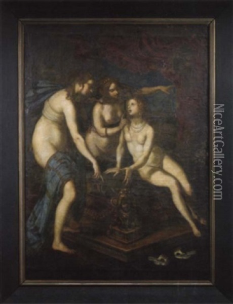 Bathseba Im Bade Oil Painting - Gregorio Pagani