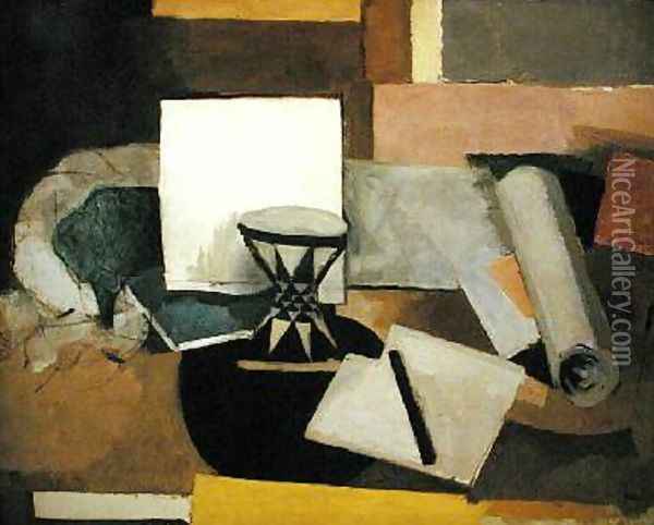 The Diabolo Oil Painting - Roger de La Fresnaye