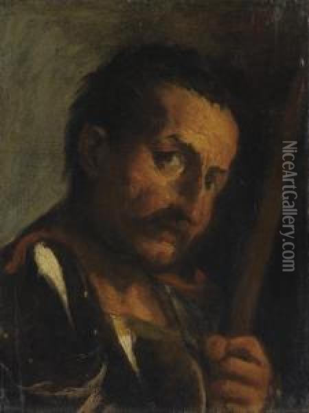 Sgherro Oil Painting - Pietro Della Vecchio