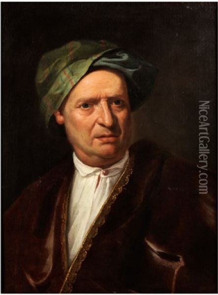 Portrait Eines Herrn Oil Painting - Bartolomeo Nazari