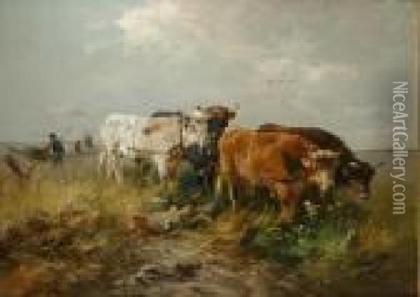 The Harvest Oil Painting - Henry Schouten