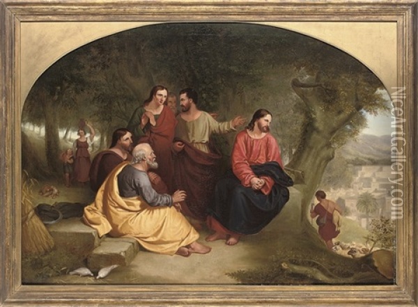 Christ Lamenting Over Jerusalem Oil Painting - Sir Charles Lock Eastlake