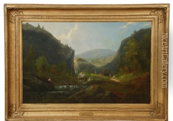 North Carolina Oil Painting - William Charles Anthony Frerichs
