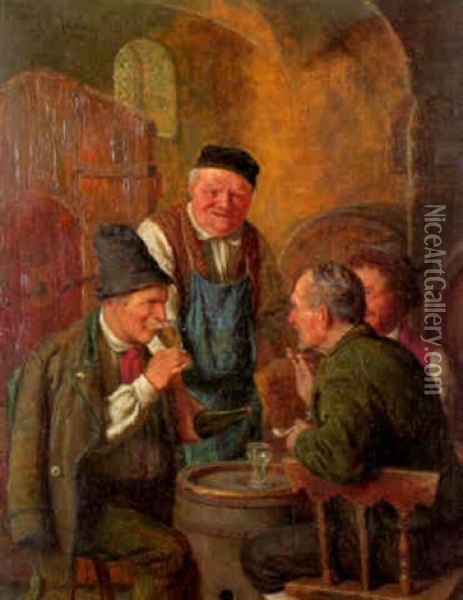 A Good Vintage Oil Painting - Peter Kraemer the Younger