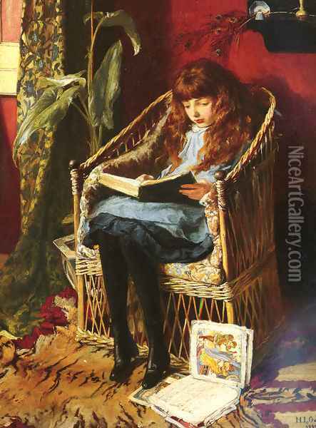 Fairy Tales Oil Painting - Mary L. Gow