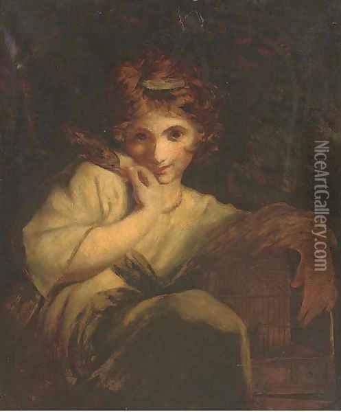 Robinetta 2 Oil Painting - Sir Joshua Reynolds