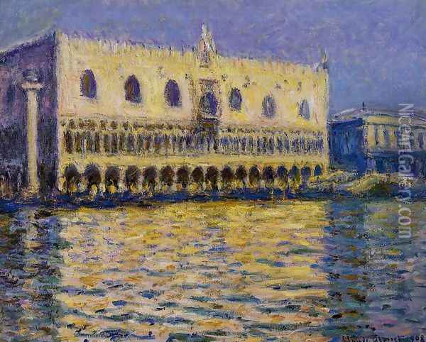 The Palazzo Ducale2 Oil Painting - Claude Oscar Monet
