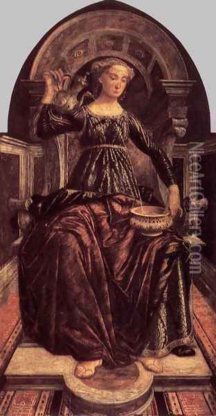 Temperance 1470 Oil Painting - Piero del Pollaiuolo