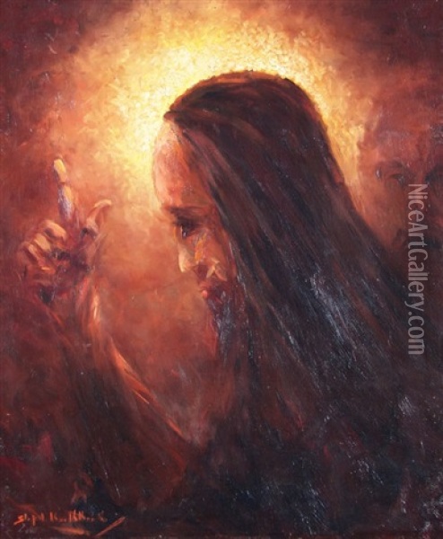 Jesucristo Oil Painting - Stephen Robert Koekkoek