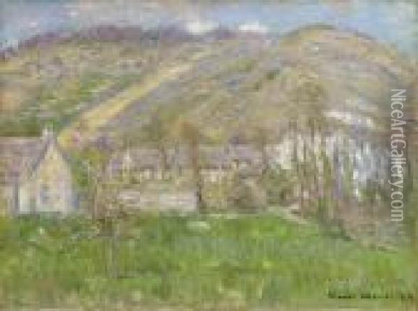 Hameau De Falaise Pres Giverny Oil Painting - Claude Oscar Monet