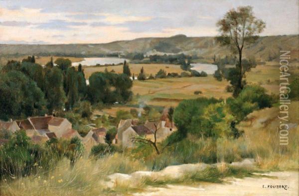 Un Bras De Seine Oil Painting - Emile Louis Foubert