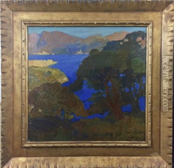 Landscape Oil Painting - Lovis Corinth