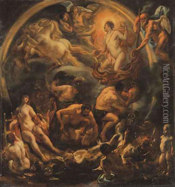 The Triumph of Apollo Oil Painting - Jacob Jordaens