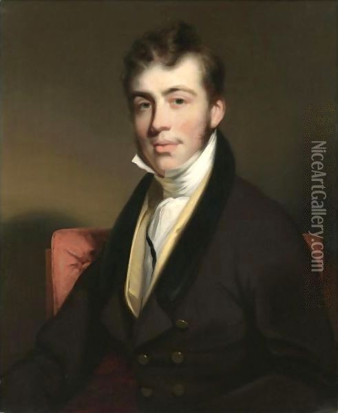 Portrait Of A Gentleman 4 Oil Painting - George Chinnery