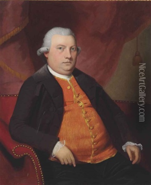 Portrait Of Mr. Loganbank Oil Painting - Ralph Earl