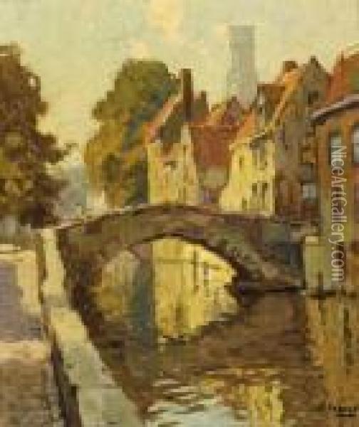 Bruges Oil Painting - Bernard, Ben Viegers