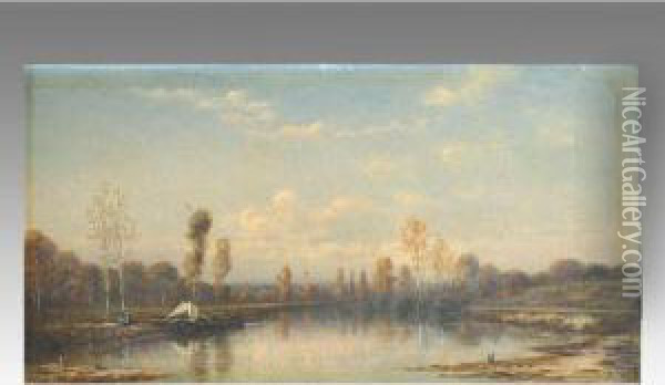 Sans Titre Oil Painting - Louis-A Adolphe Williot