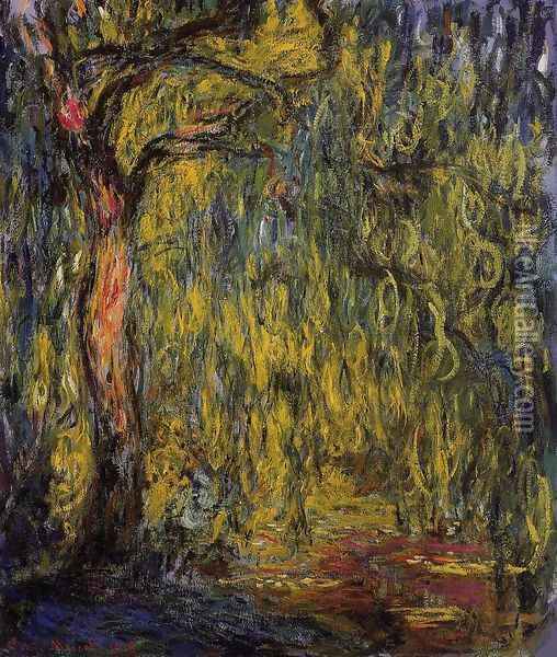 Weeping Willow I Oil Painting - Claude Oscar Monet