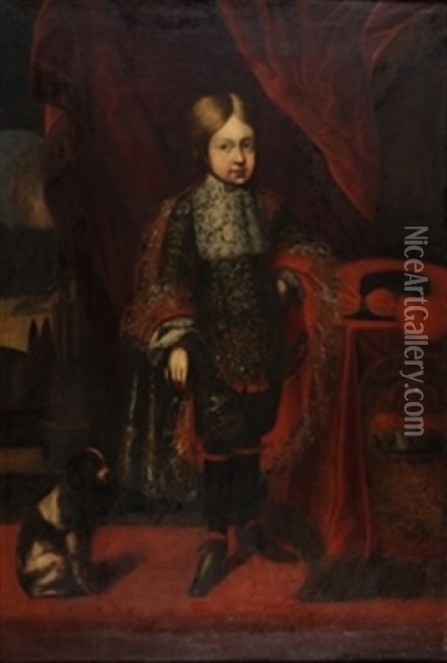 Retrato Del Archiduque Jose De Austria Oil Painting - Benjamin Von Block