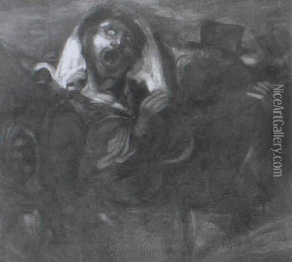 El Ciego De La Guitarra De San Antonio De La Florida Oil Painting - Francisco Goya