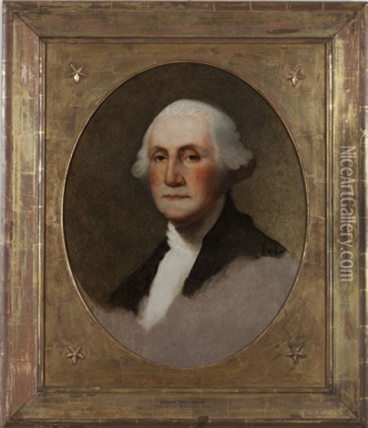 Portrait Of George Washignton Oil Painting - Jane Stuart