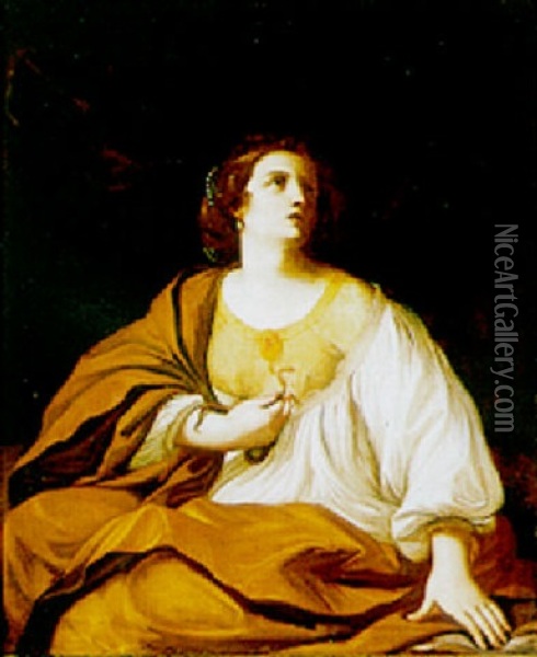 Cleopatra Oil Painting -  Guercino