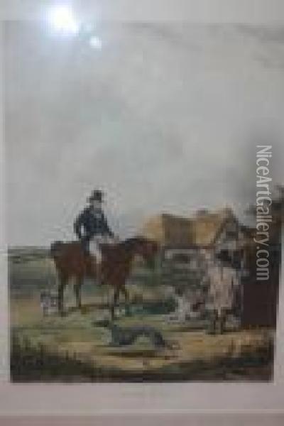 A Group Of Four Prints After The Artist Oil Painting - William Joseph Shayer