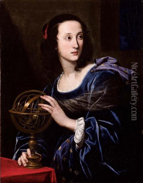 Allegoria Dell'astronomia Oil Painting - Lorenzo Lippi